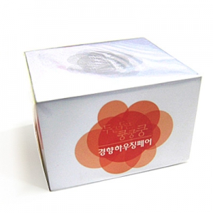 4면 인쇄 큐브형 포스트잇 (70*75mm) 500매_경향하우징페어