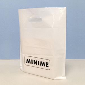 비닐쇼핑백_화이트 불투명 비닐 (300*400mm) | 봉투 제작